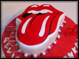 Somni Pastís: Rolling Stones Rolling Stones Poster, Rolling Stones Logo, Cupcake Cake Designs, Rock And Roll Bands, Decorated Cakes, Grooms Cake, 50th Birthday Party, Happy Birthday Cakes, Cakes And More