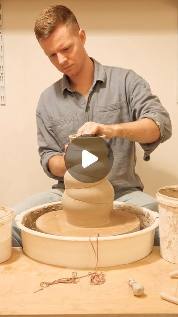 Texture Pottery Ideas, Wheel Thrown Pottery Ideas Beginners, Wheel Throwing Pottery Ideas, Throwing Ceramics, Wheel Thrown Pour Over, Throwing Pottery Videos, Throwing Plates On The Wheel, Pottery Journal, Thrown And Altered Ceramics