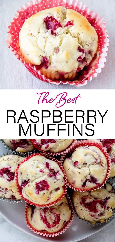 Fresh Raspberry Desserts, Raspberry Cream Cheese Muffins, Raspberry Desserts Easy, Raspberry Oatmeal Muffins, Fresh Raspberry Recipes, Raspberry Recipes Dessert, Health Dessert Recipes, Raspberry Muffin Recipes, Raspberry Breakfast