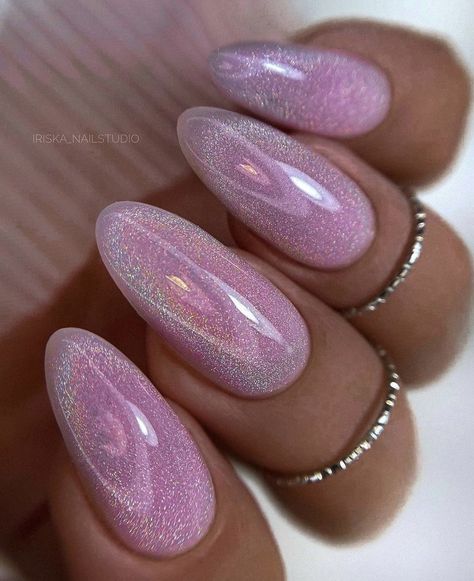 Light pink nail polish