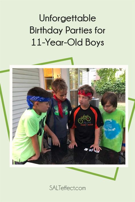 10 Year Party Ideas, Birthday Party Ideas 10 Boy, Games For Boys Birthday Party, Boys Birthday Sleepover Ideas, Birthday Party Ideas For 10 Year Boy, Birthday Ideas For 11 Year Boy, Boy 11th Birthday Party Ideas, Ten Year Old Boy Birthday Party Ideas, 10 Year Birthday Party Ideas Boys