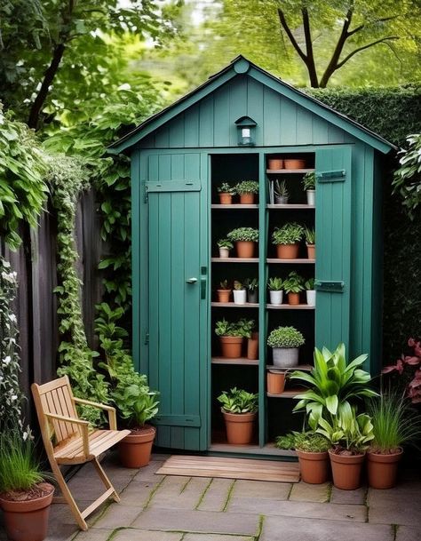 Learn how to transform your garden shed into a versatile space for work, relaxation, or hobbies with minimal effort in style. She Shed Workshop, Office Bedroom Ideas, Shed Workshop, Garden Shed Ideas, Small Garden Shed, Backyard Sanctuary, Shed Ideas, Chicken Farming, Backyard Chicken Farming