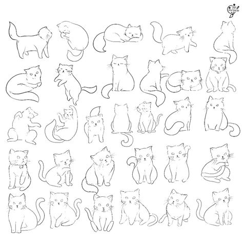 Chibi Cat Base, Base Chibi, Chibi Cat, Story Book, Art Styles, Cartoon Art Styles, Character Drawing, Cat Art, Cartoon Art