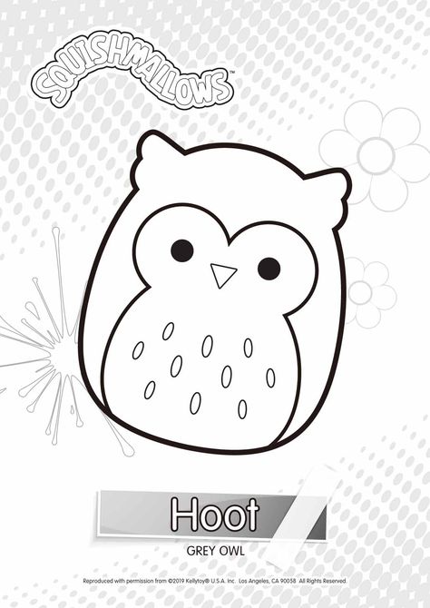 Squishmallows Hoot Coloring Pages. Squishmallows Coloring Pages, Squishmallow Coloring Pages, Blank Coloring Pages, Owl Coloring Pages, Valentine Coloring Pages, Butterfly Printable, Free Coloring Sheets, Drawing Templates, Halloween Coloring Pages