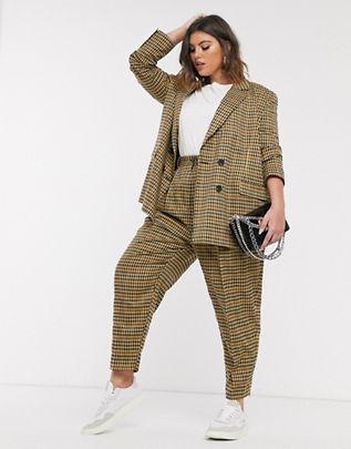 Mode Kimono, Plus Size Suits, Look Plus Size, Androgynous Fashion, Asos Curve, Plus Size Fashion For Women, Plus Size Kleidung, Mode Inspo, Suit Pants