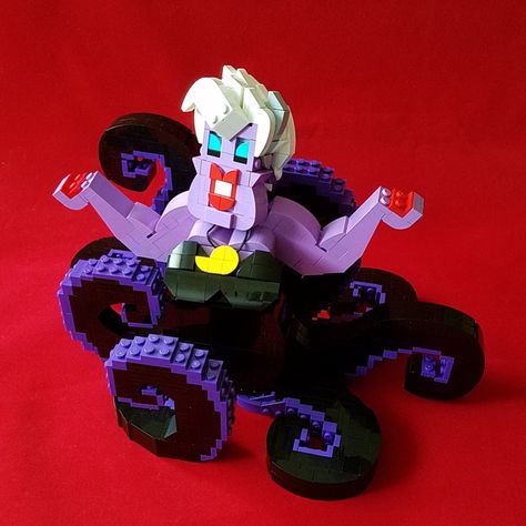 Lego Fairy, The Sea Witch, The Greatest Of All Time, Lego Disney Princess, Lego Collection, Lego Sculptures, Greatest Of All Time, Lego People, Amazing Lego Creations