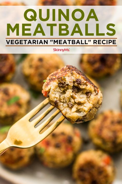 Quinoa Meatballs Vegetarian, Meatballs Vegetarian, Quinoa Meatballs, Meatless Meatballs, Vegetarian Meatballs, Beef Meatballs, Veggie Burgers, Slim Fast, Favorite Meals