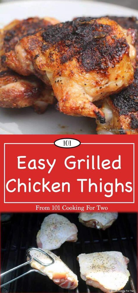 Learn how to grill perfect chicken thighs with this easy to follow picture tutorial. Let's fire up the grill for some crispy, moist chicken thighs. via @drdan101cft Perfect Chicken Breast, Grilled Chicken Tenders, Crispy Chicken Thighs, Bone In Chicken Thighs, Grill Chicken, Moist Chicken, Easy Grilled Chicken, Grilled Chicken Thighs, Perfect Chicken