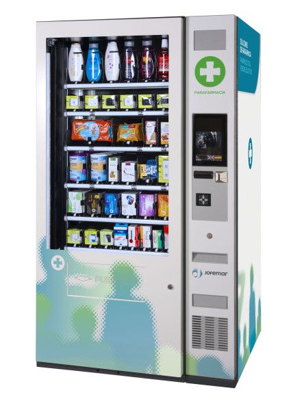 Vending Systems designed for pharmacies displayed by Jofemar at Infarma 2016 | Vending advances and novelties by Jofemar Vending Machine Design, Vending Machine Business, Drugstore Products, Machine Vision, Vending Machines, Vending Machine, Pharmacy, Touch Screen, The Unit