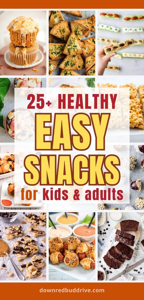 25  Easy Afternoon Snacks for Kids (& Adults!) Afternoon Snacks For Kids, Easy Afternoon Snacks, Peanut Butter Energy Bites, Easy Snacks For Kids, Healthy Afternoon Snacks, Apple And Peanut Butter, Banana Oatmeal Cookies, Snacks For Kids, Homemade Granola Bars