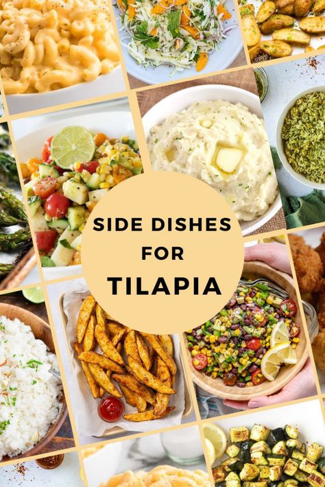 Side Dishes For Tilapia, Tilapia Sides, Tilapia Side Dishes, Sides For Sandwiches, Unique Salads, Tilapia Dinner, Honey Kitchen, Best Sides, Broccoli Side Dish