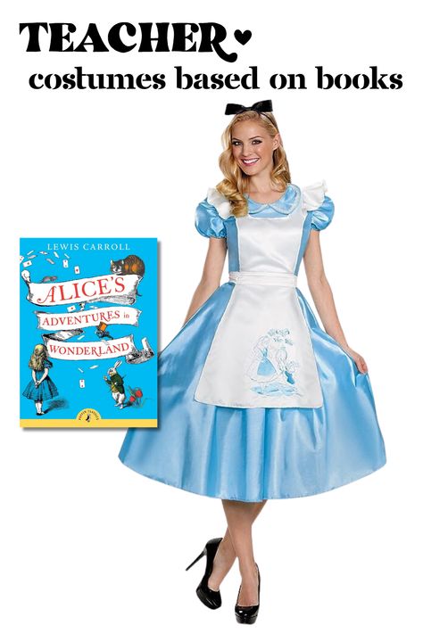 Teacher Team Book Character Costumes, Teacher Costumes Book Characters, Costumes Based On Books, Character Book Costumes For Teachers, Book Character Costumes For Teachers, Literary Character Costumes For Teachers, Teacher Book Character Costumes, Teacher Costumes, Book Character Costumes