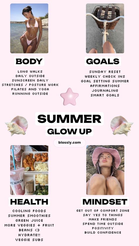 #summerglowup #glowuptips #glowupchallenge #glowupchecklist #howtoglowup #becomingher #fitgirl #fitnessmotivation #fitnessaesthetic #fitnessvisionboard #thatgirlvisionboard #summerwallpaper Summer Glow, Pink