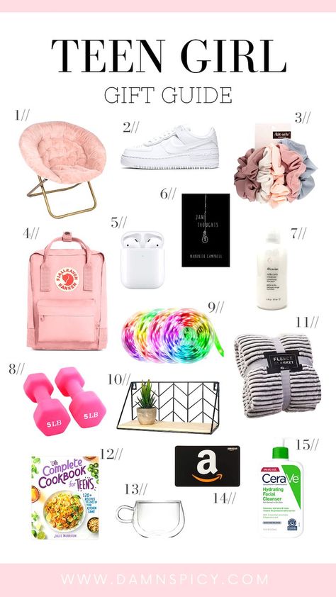 Teen Girl Gifts Things To Get On Amazon, Teen Girl Birthday Gifts, Girl Gift Baskets, Girls Gift Guide, Cool Gifts For Teens, Cheap Christmas Gifts, Craft Decorations, Birthday Gifts For Teens