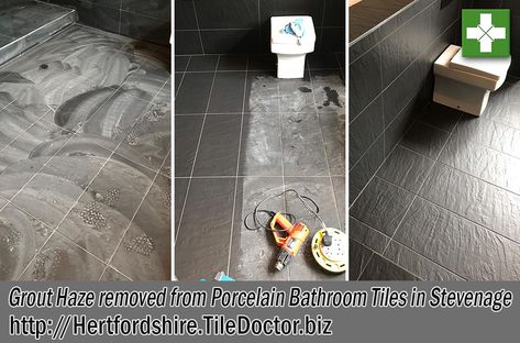 How To Get Grout Off Tile, How To Remove Grout, Grout Renew, Mapei Grout, Grout Stain, Porcelain Tile Bathroom, Epoxy Grout, Porcelain Bathroom, Unsanded Grout