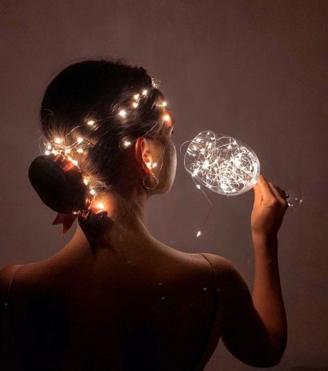 New Years Picture Ideas Instagram, Fairy Light Photography, Fairy Lights Photos, Aesthetic Ballet, New Year Photoshoot, Shein Home Decor, Amazon Decor Finds, Ankle Tattoos, Affordable Aesthetic