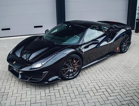 Ferrari Limited Edition on Instagram: “Pure Black Pista just how I like it 🖤🖤🖤” Ferrari 488 Black, Ferrari 488 Pista Black, Super Car Bugatti, Luxe Auto's, Ferrari 488 Pista, F12 Berlinetta, Bmw Classic Cars, Bugatti Cars, Ferrari 488