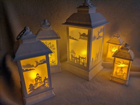 Christmas Lantern, Classic Candles, 3d Decor, Tracing Paper, Christmas Lanterns, Lantern Candle Holders, Candle Lanterns, Banner Ads, 3d Design