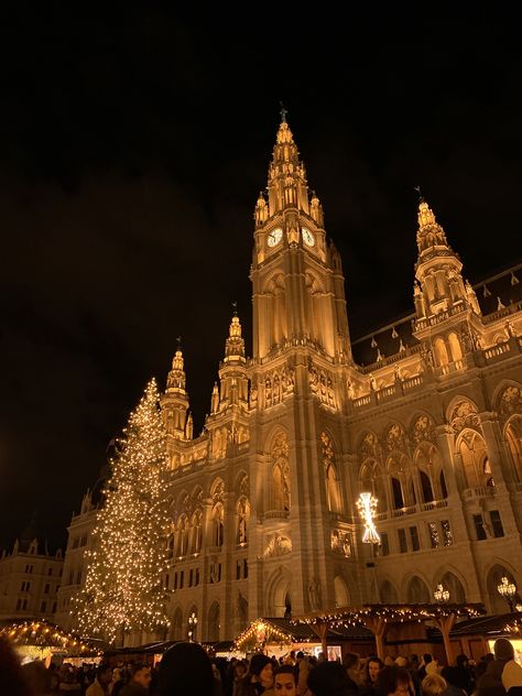 #vienna #rathaus #christmasmarket #christmas #christmasaesthetic #winter Vienna Austria In Winter, Vienna During Christmas, Vienna New Years Eve, Vienna During Winter, Vienna City Aesthetic, Vienna In December, Vienna At Christmas, Vienna Winter Aesthetic, Vienna Christmas Aesthetic