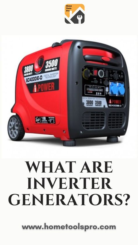 Inverter generators are generators that produce AC voltage rather than the DC voltage typical of most generators. Epoxy Wood Table, Inverter Generator, Home Tools, Ac Power, Generators, The Truth, Outdoor Power Equipment, How To Find Out, Tools