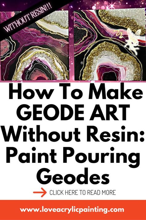 Resin Paint, Acrylic Pouring Techniques, Paint Nite, Geode Art, Acrylic Pouring Art, Paint Pouring, Pouring Painting, Resin Painting, Pouring Art