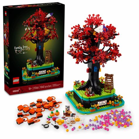 Lego Tree, Family Tree Gift, Shop Lego, Cadeau Parents, Lego News, Bird Figure, Model Building Kits, Lego Pieces, Bird Boxes