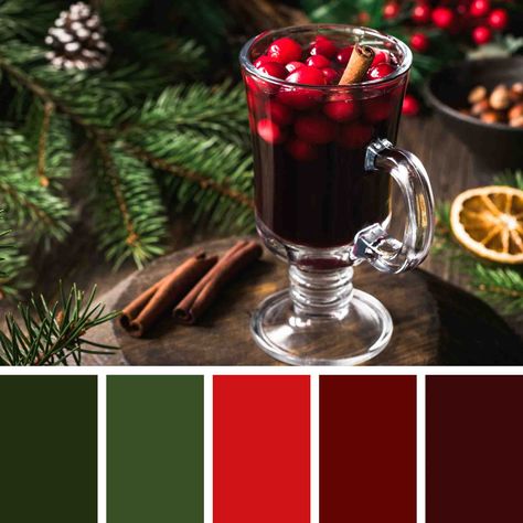 28 Beautiful Christmas Color Palettes (2023) • Colors Explained Holiday Party Color Palette, Christmas Colour Palette 2023, Christmas Party Color Scheme, Christmas Colors For 2023, Christmas Color Palette 2023, Christmas Colors 2023, Christmas Color Palette 2024, Christmas Colour Trends 2024, Christmas 2023 Trends Decoration Colors