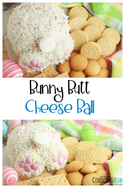 Looking for the perfect and whimsical Easter Cheese ball? Then check out this Bunny Butt Cheese ball. Easter Cheese Ball, Easter Themed Recipes, Spooky Halloween Snacks, Easter Cheese, Easter Egg Decor, Spring Favorites, New Years Appetizers, Easter Side Dishes, Funfetti Cake Mix