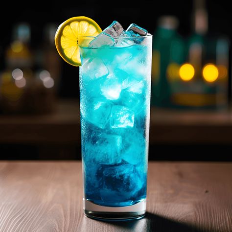 Ocean Breeze Cocktail Recipe - The Ocean Breeze cocktail has a fruity, sweet, and slightly tangy taste. It is light and refreshing, with a hint of citrus and tropical flavors. Blue Ocean Cocktail, Blue Ocean Drink, Ocean Breeze Cocktail, Ocean Cocktail, Types Of Glassware, Blue Drinks, Blue Food Coloring, Cherry Recipes, Blue Food