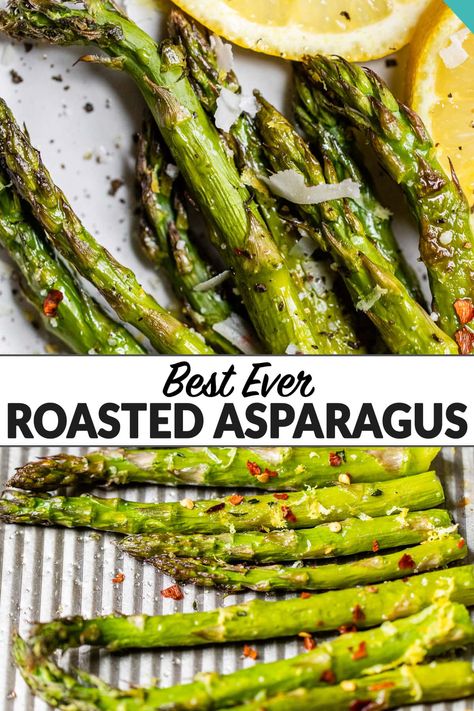 Easy Oven Asparagus, Roasting Asparagus In The Oven, Oven Asparagus Recipes, Roast Asparagus In Oven, Asparagus Recipes Grilled, Roasted Asparagus Oven, Baked Asparagus Recipes, Roasted Asparagus Recipes, Bake Asparagus