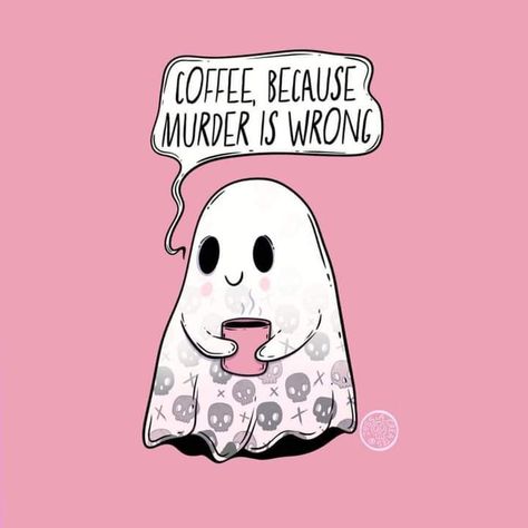 Instagram Coffee, Little Ghost, Coffeehouse, To Draw, Ghost, Coffee