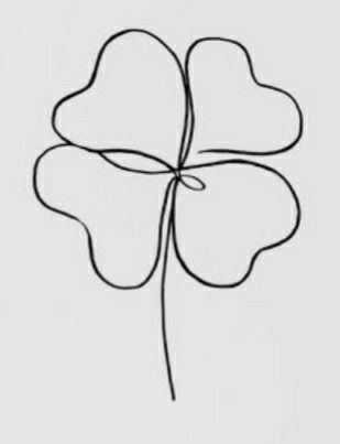 Clover Leaf Tattoo Minimalist, Four Leaves Clover Tattoo, Four Leaf Clover Fine Line Tattoo, Dainty 4 Leaf Clover Tattoo, Four Leaf Clover Line Tattoo, Four Leaf Clover Tattoo Collar Bone, 4 Leaf Clover Tattoo, Four Leaf Clover Tattoo, Apple Tattoo