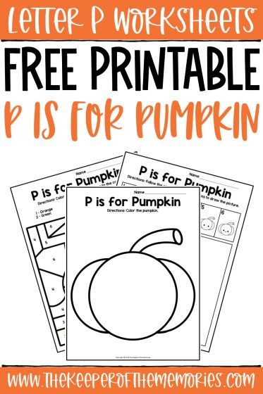 P Is For Pumpkin, Pumpkin Preschool, Letter P Crafts, Letter P Worksheets, Long Letter, Letter A Coloring Pages, Printable Alphabet Worksheets, Coloring Drawing, Halloween Worksheets