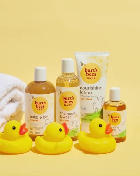 Burt's Bees on Instagram: “Our products for babies ensure that your baby's skin stays soft and well cared for 💛⁣ ⁣ From shampoos to lotions and nourishing oils,…” Burts Bees Baby, Burts Bees, Baby Skin, Mustard Bottle, Seed Oil, Lotion, Bee, Bubbles, Skin