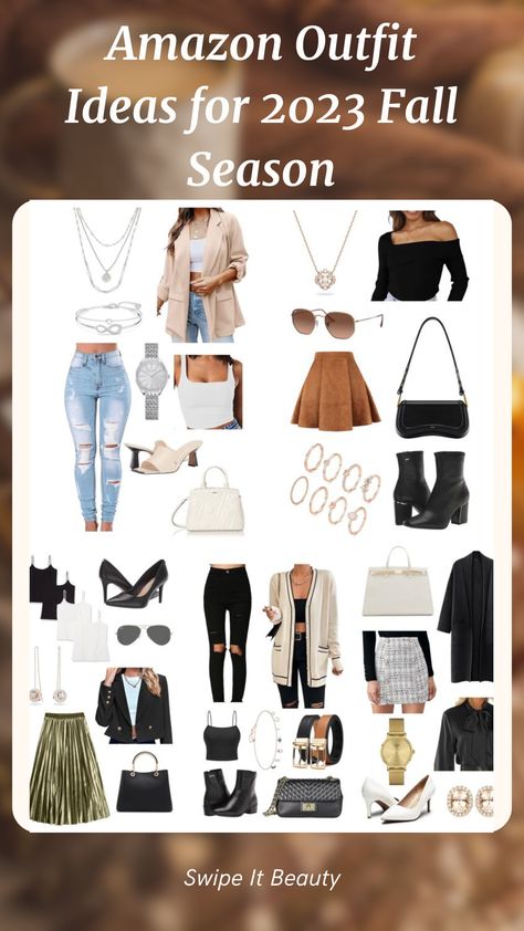 Lacking of inspiration on what to wear for this fall season? Here are 5 different occasions fall outfit ideas which you are able to match every piece of outfit recommended easily on your own. Check out the whole article to find out which products to add into your fall closet. Amazon Outfit Ideas, Fall Closet, Fall Outfit Ideas, Fall Outfit, Amazon Fashion, Fall Season, The Whole, What To Wear, Fall Outfits