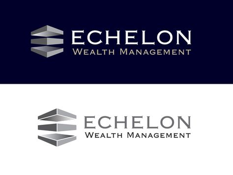 Echelon Wealth Management Futuristic Logo, Identity Design Logo, Wealth Management, Identity Logo, Identity Design, Gaming Logos, Logo Design, ? Logo, Design