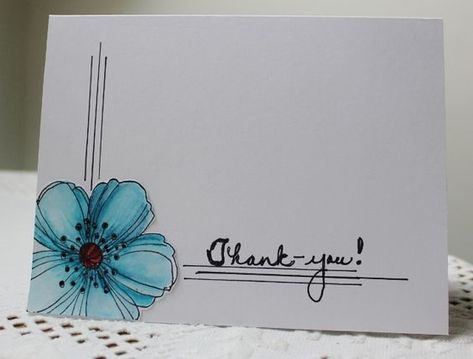 Envelope Art, 수채화 그림, Card Making Inspiration, Card Layout, Floral Cards, Watercolor Cards, Creative Cards, Sympathy Cards, Simple Cards