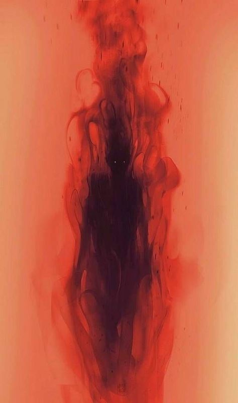 Wow Art, Creepy Art, Ethereal Art, Red Aesthetic, Surreal Art, Horror Art, Dark Fantasy Art, Pretty Art, Dark Art