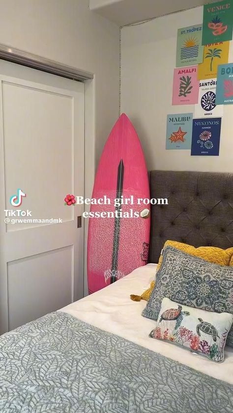 Surf Room Decor, Ocean Room Decor, Beachy Room Decor, Beach Room Decor, Surf Room, Ocean Room, Beachy Room, Coastal Room, Preppy Room Decor