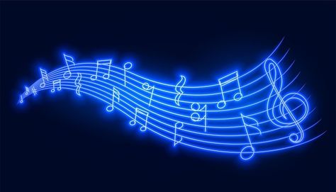 Music Visualization, Technology World, Instagram Background, Disco Music, Blues Music, Graphic Editing, Music Notes, Premium Vector, Graphic Resources