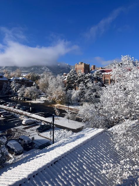 Uc Boulder Aesthetic, University Of Colorado Boulder Aesthetic, Boulder Colorado Aesthetic, Sko Buffs, Uc Boulder, Boulder University, Colorado Aesthetic, Travel Colorado, Cu Boulder