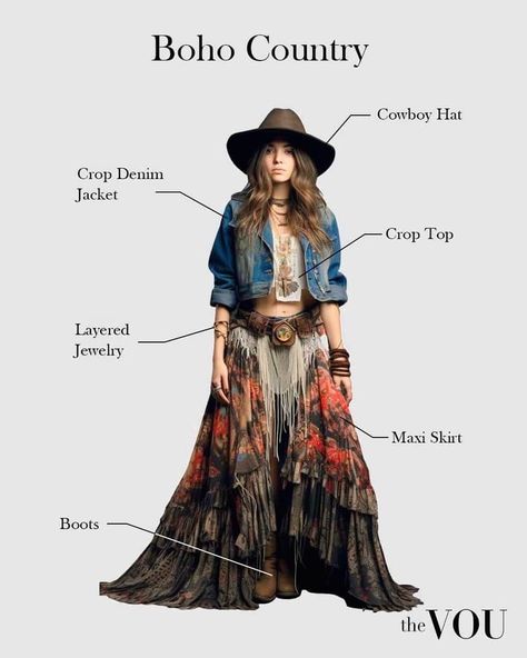 Stile Hippie Chic, Bohemian Fashion Style, Bohemian Style Shoes, Bohemian Outfits Summer, Dress Old Money, Look Hippie Chic, Dressing Tips, Boho Punk, Country Outfit