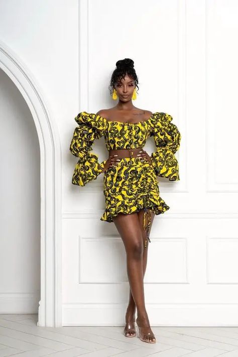 Short Wedding Guest Dress Ideas 2024: Beach to Black Tie, Summer to Winter Styles Guide Short Wedding Guest Dress, Wedding Guest Dress Ideas, Skirt African Print, Short Wedding Guest Dresses, Winter Style Guide, Ankara Dress Designs, Ruched Mini Skirt, African Print Clothing, Short African Dresses