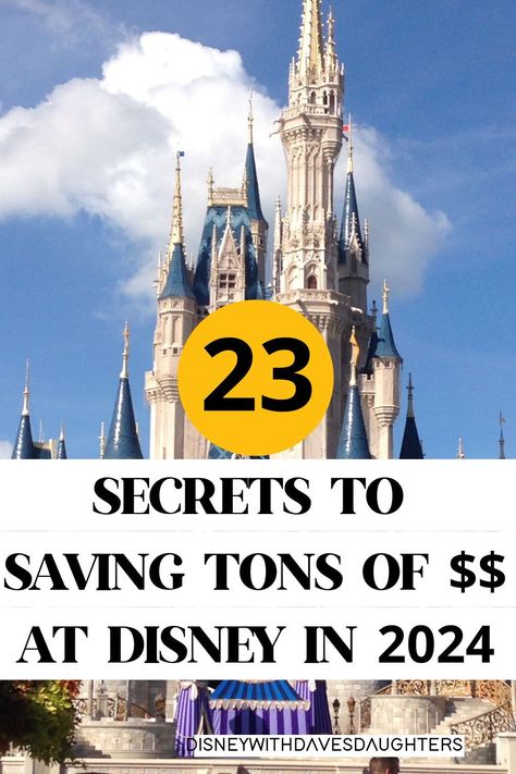 Here are 23 amazing ideas to go to Walt Disney World on a budget! Money saving tips you will love. Disney World On A Budget, Disney World Honeymoon, Vacation On A Budget, Disney Savings, Going To Disney World, Disney Prices, Disney World Secrets, Going To Disney, Disney On A Budget