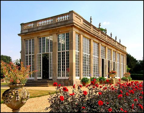 The Orangery, Belton House, Belton, Lincolnshire What Is A Conservatory, Garden Italy, Wentworth Woodhouse, Belton House, The Orangery, English Houses, Compact House, Georgian Architecture, Stately Homes