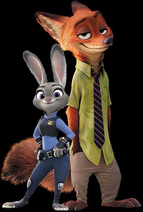 Nick Wilde and Jody Hopps 🐾🐾 Cartoons Jerry, Cute Background Pictures, Zootopia Characters, Zootopia Comic, Cute Disney Characters, Zootopia Art, Image Spiderman, Cartoon Faces Drawing, Disney Zootopia