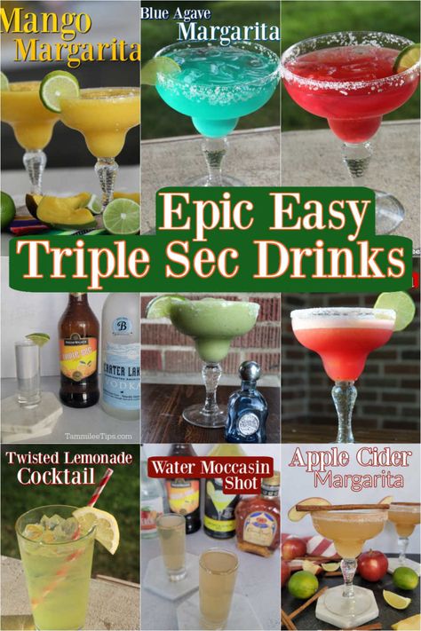 Epic Guide to Triple Sec Liqueur Triple Sec Margarita Recipe, Shots With Triple Sec, Triple Sec Recipe, Drinks With Triple Sec Recipes Cocktails, Cocktails With Triple Sec, Drinks With Triple Sec, Triple Sec Drinks Recipes, Triple Sec Drinks, Agave Margarita