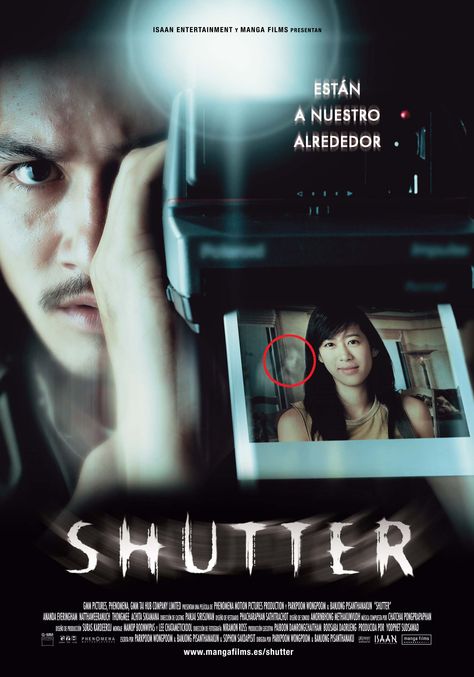 Shutter Shutter 2004, Shutter Movie, Asian Horror Movies, Horror Movies List, Film Thriller, Film Horror, Asian Film, Best Horror Movies, Horror Posters