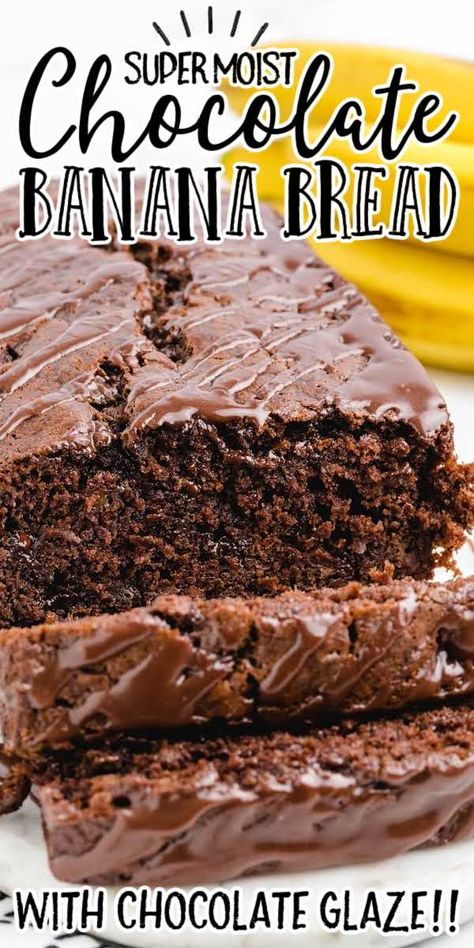 First Bread Recipe, Frozen Chocolate Bananas, Classic Banana Bread Recipe, Chocolate Chip Banana Bread Recipe, Chocolate Banana Bread Recipe, Classic Banana Bread, Peanut Butter Banana Bread, Banana Bread Ingredients, Banana Dessert Recipes