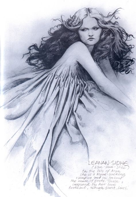 Leanan Sidhe, Alan Lee Art, Scariest Monsters, Celtic Myth, Alan Lee, Brian Froud, John Howe, Luis Royo, Ancient Celts